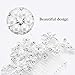 Bridal Hair Comb Wedding Hair Accessories for Brides and Bridesmaids Crystal Simulated Pearl Silver for Wedding Hair Clips for Girls and Women