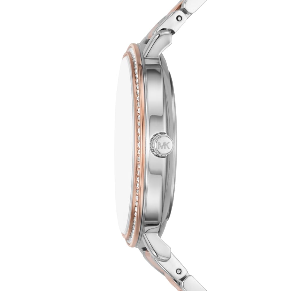 Michael Kors Pyper Watch for Women, Quartz Three Hand Movement with Stainless Steel or Alloy Strap