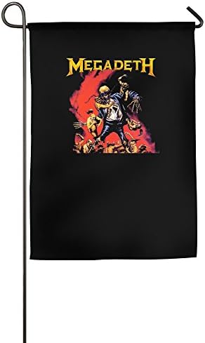Megadeth Fantastic Welcome Garden House Decorative Flags For Outdoor
