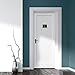 Greeter Digital Door Viewer & Doorbell - LCD Security Camera Monitor 165° Wide Angle Lens - Video Record Photo Shooting - No APP - No Motion Sensor - Peephole Needed (Gold Earth)