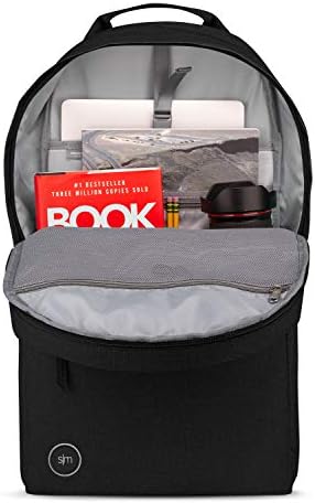 Simple Modern Legacy Backpack with Laptop Compartment Sleeve - 35L Travel Bag for Men & Women College Work School -Midnight Black 4 Simple Modern Legacy Backpack with Laptop Compartment Sleeve - 35L Travel Bag for Men & Women College Work School -Midnight Black