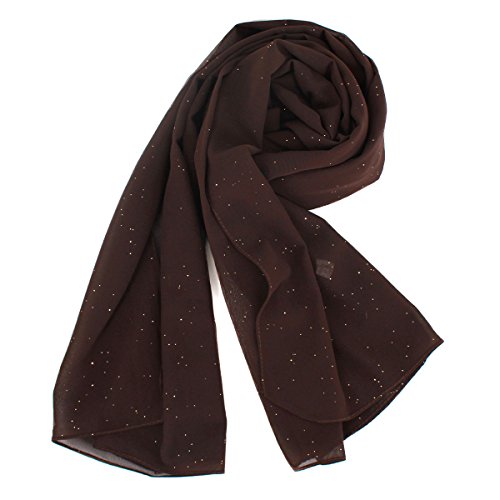 3 Glitter+Sequins+Headscarf+Lightweight+Breathable