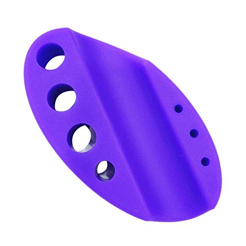 SMYTShop Machine Holder Permanent Makeup Tattoo Microblading Silicone Pigment Ink Cup (Purple)
