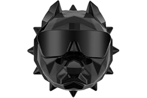 Black bulldog head car air freshener and lemon essential oil-suitable for all car-specific essential Essential oil diffuser a