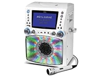 Singing Machine STVG785W Karaoke Machine with Disco Lights
