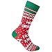 Christmas Socks, Gotops Unisex Novelty Funny Casual Cotton Holiday Crew Socks,3/4 Pairs