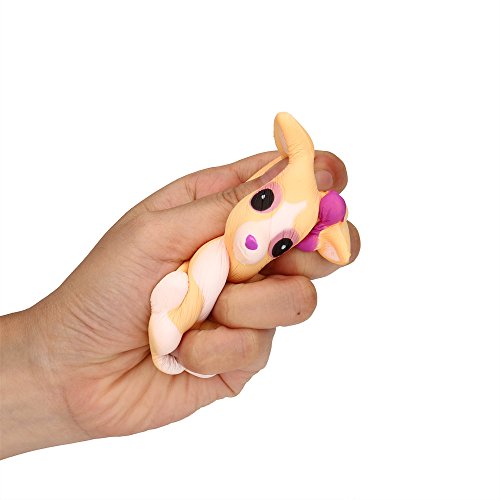 image for Squishy Toy, ZOMUSAR Squeeze Bow Cat Cream Bread Scented Slow Rising T