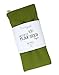 Peacegoods Yoga Eye Pillow Gift Set Unscented Flax - Soft Cotton Flannel Washable Cover Weighted Migraine Relax Sleep Yoga Meditation Massage - Hot Cold Soothing Adults Children ADHD Stress Relief