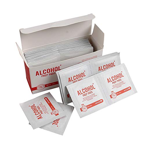 Buy XNUO Sterile Alcohol Prep Pads, Thick 2Ply Antiseptic/Sanitizing