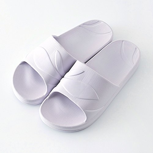 Fankou Pantofole estate maschio ultra-light anti-slittamento pavimento morbido bagno e la deodorazione schiuma leggera home light blue cool pantofole Viola 37-38