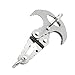 Lixada Grappling Hook,Gravity Hook Rock Climbing Carabiner Multifunctional Folding Stainless Steel Climbing Rope Survival Climbing Harness
