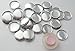 100 ButtonsUCover Size 36 FLAT Back Cover Buttons and Assembly Tool Kit
