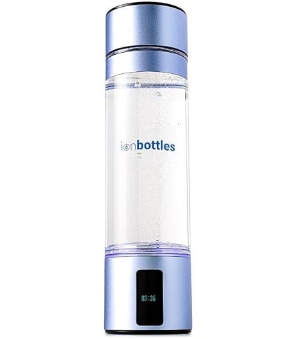 Amazon.com: IonBottles Atom Hydrogen Water Ionizer Bottle - 5 PPM