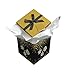 Endless Art US Starlight 12x12x12 Gift Box Pop Up in Seconds Comes with Decorative Ribbon Mounted on the Lid a Gift Tag and Tissue Paper - No Glue or Tape Required
