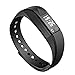 007plus T5 Bluetooth Smart Bracelet with Pedometer Sleep Tracker for IOS and Android Phones (Black)