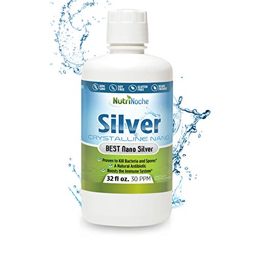 NutriNoche Colloidal Silver Mineral Liquid Supplement Daily Immune