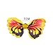 yagopet 24pcs/12 Pairs New Dog Hair Bows Rubber Bands Butterfly Nice Dog Topknot 2.8