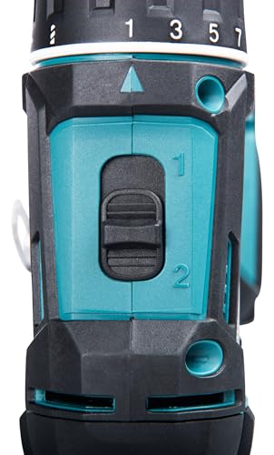 Makita DDF482RFJ Cordless Drill 18 V / 3.0 Ah, 2 Batteries and Charger in MAKPAC Black, Blue