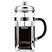 French Press, X-Chef 1000ml Heat Resistant Glass Coffee Press Tea Maker Pot with Stainless Steel Holder, Cozy & Funny for Coffee Lovers - 8 Cup/4 Mug (1 Liter, 34 oz)