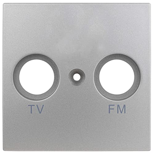 REV Studio, Abdeckung Antennendose (TV/RF), platin en promo sur Amazon