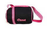 Dori's Doll Boutique Black Dance Duffle Bag for 18 inch American Girl Dolls
