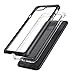 iPhone 7 plus case, Birstin Transparent Case for iPhone 7plus with Clear Slim Hard Plastic Back Plate and Black Shockproof PC Frame (Black)