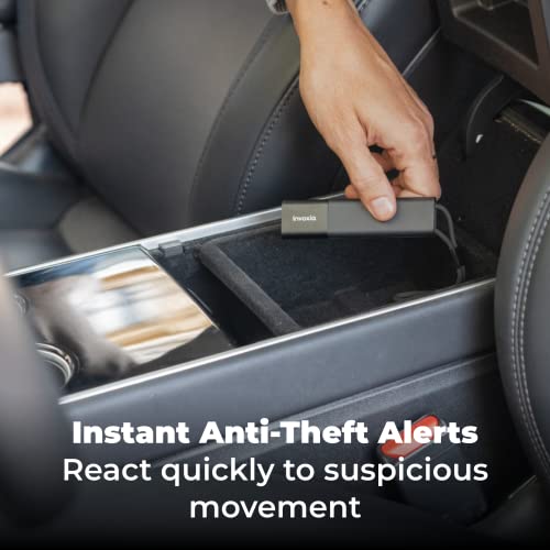 Invoxia Real Time GPS Tracker with 1 Year Subscription NO FEES — For Vehicles, Cars, Motorcycles