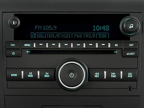 Radio Repair Kit Dash Replacement For 2007-2013 GM Head Unit Radio Vehicles Decal Stickers For Tahoe, Yukon, Denali, Silverado, Suburban, Avalanche, Acadia, Sierra, Saturn Outlook, Buick Enclave