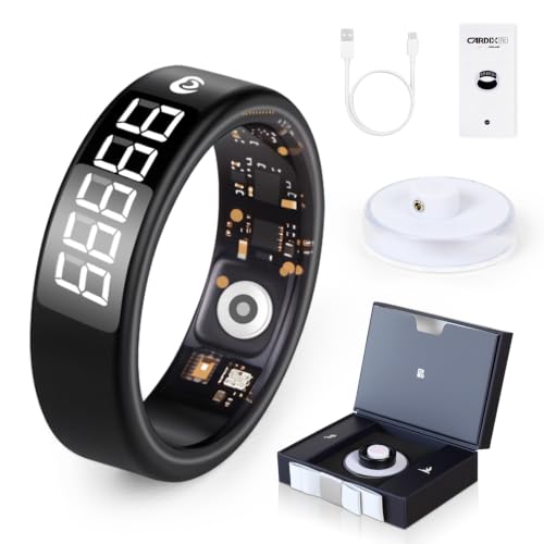 XG.&co Muslim Islamic Zikr Tasbih Smart Ring IP68 Waterproof Fitness Tracker Tasbih Counter Tasbeeh Counter Prayer Reminder Fajr Tracker Sleep Monitor Multi-Sport Magnetic Type C Gift at Amazon