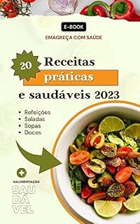 Livro Receitas práticas e saudáveis 2023