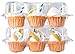 Katgely Cupcake Containers 12 Count (pack of 30), Clear Plastic Cupcake Boxes 12 Count, Deep Dome, Stackable, Disposable & BPA-Free