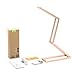 Ominilight LED Dimmable Desk Lamp - Rechargeable Portable Table Lamp - Aluminum Alloy Touch Lamp for Bedroom, Office, Camping, Birthday Gift, Back to School (Gold)