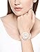 Nine West Women's NW/1679PKPK Matte Pink Rubberized Bracelet Watch
