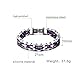 LBFEEL Stainless Steel Silicone Motorcycle Bike Chain Bracelet in 3 Colors