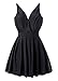 COCOPEAR Women's Pleated Skirt One Piece Swimdress Tummy Contral Swimsuit(FBA)
