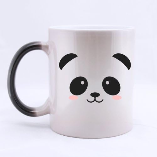 11oz Cute & Funny Panda Face Best Choice Color Changing Mug Morphing Coffee Mugs