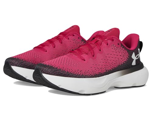 Under Armour Infinite Damen-Sneaker, (681) Shaded Fuchsia/Schwarz/Weiß, 42 EU