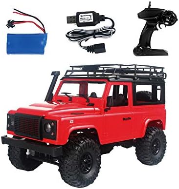 Oddity RC Trucks Remote Control Car - RC Toy Climbing Rechargeable Remote Control Model Toy Electric Vehicles Roof Rack Crawler Truck RTR Toy for Boys