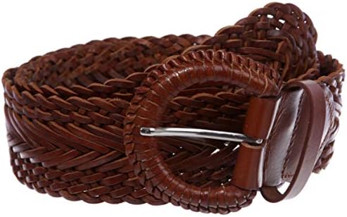 Braided Metallic belt Womens XL leather adjustable Wide Woven Boho western chic $_12.JPG?set_id=880000500F main image 4