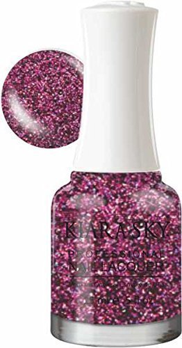 Kiara Sky Nail Lacquer Purple Spark