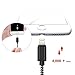 [4 Pack]Lightning Cable, (3FT 6FT 6FT 10FT) Nylon Braided Charger Cable Cord Lightning to USB Cable Support iPhone 8/X 7/7 Plus/6/6s/6 Plus/6s Plus, iPad Pro/Air/mini,iPod（Black+white)