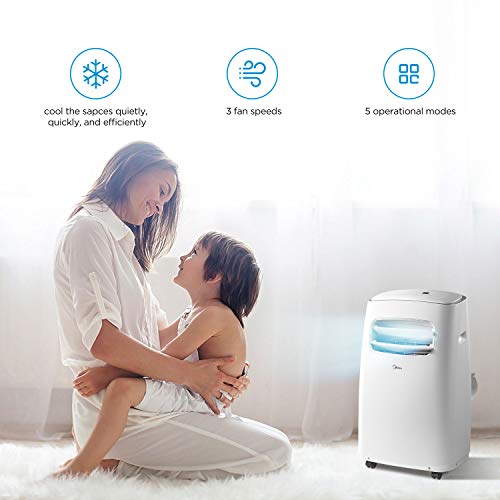 MIDEA MPF12CR81E 3in1 Portable Air Conditioner, Dehumidifier, Fan