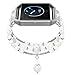 Simpeak Fashion Elastic Band Compatible with Fitbit Blaze Smartwatch Fitness, Large(7.28