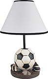 SH Lighting 31604SC(U) Poly Resin Soccer Table/Desk Lamp, 15.75