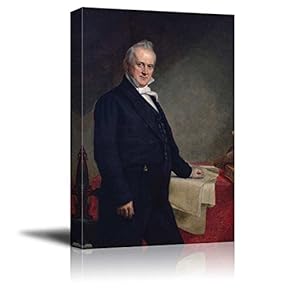 Portrait of James Buchanan by George Peter Alexander...