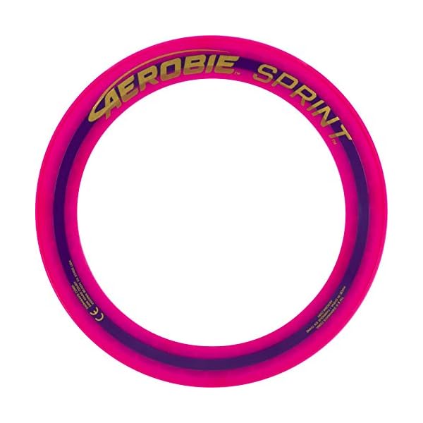 Aerobie-Aerobie-Sprint-Ring-Outdoor-Flying-Disc-10-Inches-Magenta Aerobie Sprint Ring Outdoor Flying Disc - 25cm - Mutlicolor
