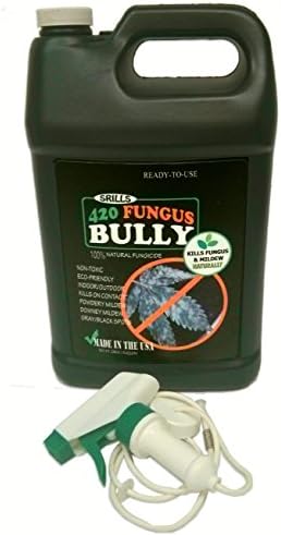 Srills 420 Fungus Bully - All Natural Organic Plan Mildew Mold & Fungus Killer / Control Spray 25b (32oz)