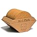 Natural cork coasters for drinks - Premium pack of 16 in Gift Box holder, rounded-edge, absorbent, 100% eco-friendly, heat-resistant, protective, durable, ideal for glasses, cups & mugs - by OALA primary
