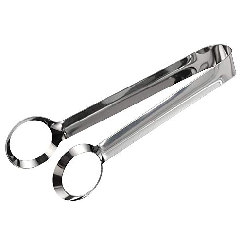 MyLifeUNIT Egg Tongs, Stainless Steel Salad Tongs
