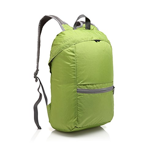 EliteShine Packable Handy Lightweight Nylon Travel Backpack Daypack Compact (V1035A)
